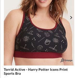 Torrid Harry Potter icon sports bra